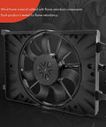 Replacement For Chevy Bolt EV Cooling Radiator Fan Blower With Brushless Motor, Fits 2017-2023 Bolt EUV, showing wind frame design.