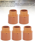 Five Piece Plasma Swirl Ring Kit For Versa Cut 40 Torch CB50 CB60 CB70, Flame Retardant ABS Cutting Consumables