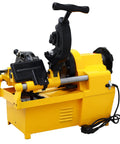 Zero Hassle Prograde 3 In 1 Electric Pipe Threader For 1 To 2 Inch Pipe, 750W 220V power tool showing auto die head and oiling rig.