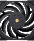 TL-B12 Extrem 120mm CPU Fan Cooler With 3150RPM High Speed PWM front view showing black blades in square frame