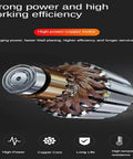 Pro Grade Electric Wall Planer With Hella Smooth Action And Beast Mode Torque For Quick Drywall Scraping Plaster Removal And Variable Speed Wall Reno Gear high-power copper motor close-up with copper windings.