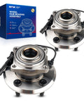 512440 Pair Rear Wheel Hub Bearing Assembly For 2010-2017 Chevrolet Equinox And 2010-2017 GMC Terrain, 5 Lug With ABS, Box View
