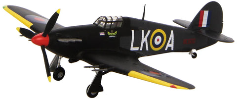 One Seventy Two Scale Hurricane Mk II 87 Squadron Lead 1940 41 Model Kit Pre Built Painted Plastic Aircraft Model For Showpiece