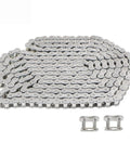 ANSI 40SS 08A Stainless Steel Roller Chain 10 Feet Single Strand for Chain Driven Slide Gate with connecting links