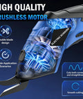 2026 Upgrade Cordless Electric Cutting Tool with Sharp Stainless Steel Blades for Effortless Threading Through Fabric Leather Cardboard Carpet And Thin Metal Sheets Powerful Motor For Smooth Precise Cuts showcasing brushless motor and electric scissors design.