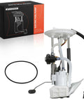 Top Shelf Electric Fuel Pump Module Assembly For Ford Expedition 2003 And 2004 Four Six Liter V8 Engine With Four Pin Plug OEM replacement with hoses.