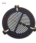 Universal Focusing Mask For Telescopes Fits 63 To 89mm Outer Diameter with Three Bolts for Sharp Focus on Reflectors Refractors