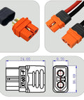 Beefy Female Connector With Sheath Housing For RC LiPo Batteries FPV Drones Solar Panels And Power Stations Anti Reverse Safe
