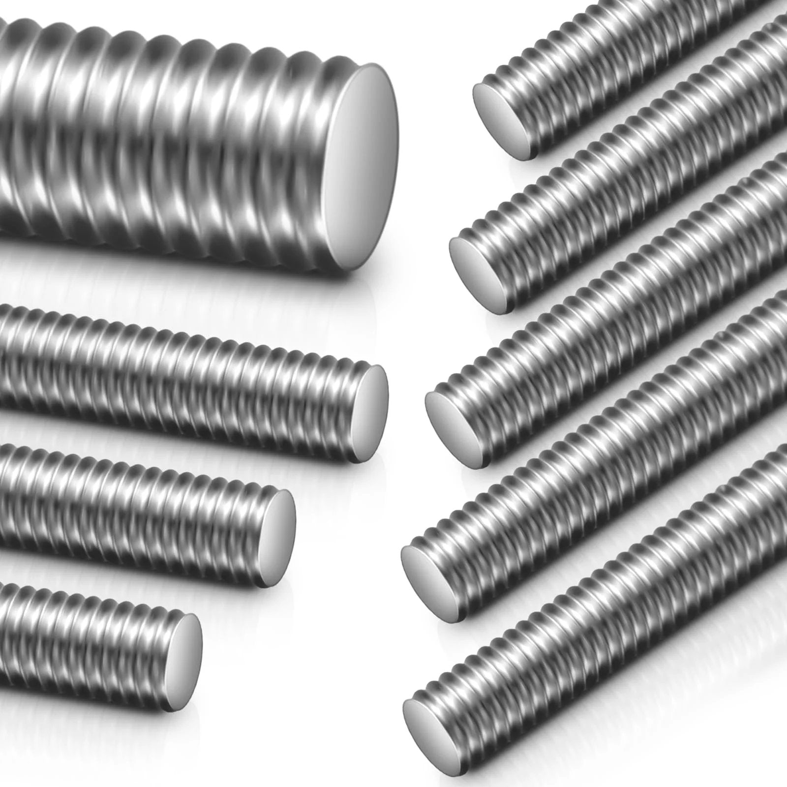 Half Inch Fully Threaded Rods 36 Inch 304 Stainless