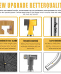 Detailed features of Three Pack Keyhole Router Bits Set With 1/4 Inch Shank Pro Grade Carbide T Slot Router Bits for Woodworking.