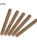 Hella Durable Zinc Plated Carbon Steel Full Thread Rods 1/4-20 X 2 Inches heavy duty hardware kit with 12 pieces shown.