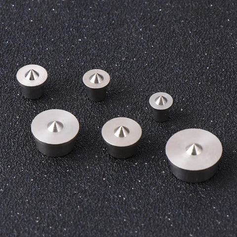 Stainless Steel Dowel Pin Kit With Center Transfer Plugs From 4mm To 12mm For Precise Furniture Positioning And Easy Installation Pro Grade Aligning Pins For Woodworking Joints And Quick Clean Results, six stainless dowel centers