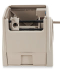Back view of Automatic Rewind Garden Hose Reel With 100 Feet Five Eighths Inch Vinyl Hose showing internal mechanism