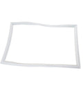 Freezer Door Gasket Replacement For WR24X10076 Refrigerator, OEM-Quality Seal, white frame, flat angle view