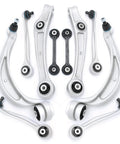 Front Lower Control Arm Suspension Kit For 2012 To 2016 A4 A5 Q5 S4 S5 RS5 Quattro showing 10 components including control arms, links