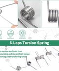 Stainless Steel Small Spring Assortment Kit, 115 Pieces, 29 Sizes, Includes Torsion And Compression Springs, shown partially.