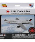 Box of Air Canada Licensed Construction Toy Set With 66 Pieces For Kids, showing realistic airline building blocks image