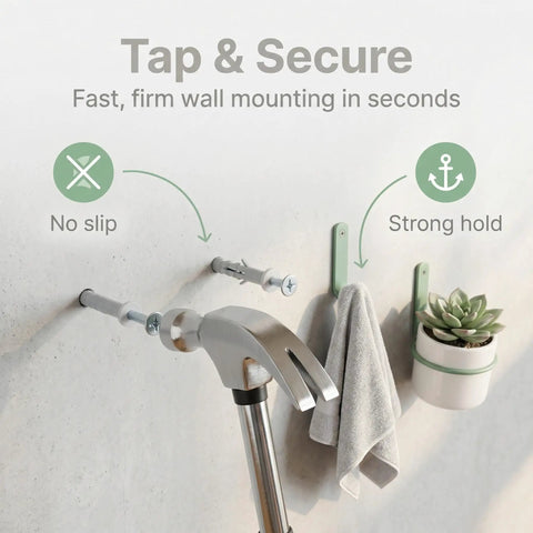 200 Piece Drywall Anchors And Screws Set Ten Sizes Heavy Duty Plastic Wall Anchors And Carbon Steel Screws demonstration