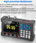 Handheld Digital Oscilloscope Kit With 2 Channel Input, 120MHz Bandwidth, 3.2 Inch TFT Display, Built In DDS Signal Generator