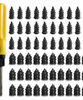 DIY Ready 60 Pieces Tire Repair Rubber Plug Kit With Screwdriver In Durable Case with rubber plugs and screwdriver