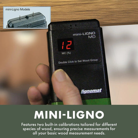Person using Pin Moisture Meter For Wood And Walls, Easy DIY Humidity Detector For Home Construction, Lumber, Firewood, And Wood Moldings, Probes Reach Seven Sixteenths Of An Inch, Ideal For Hobbyist Woodworkers, Durable, Reliable, And Simple To Use on wooden surface