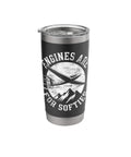 Stainless Steel Insulated Tumbler For Glider Pilots And Sailplane Fans Keeps Coffee Hot Through Tow Launches Thermals And Final Glide