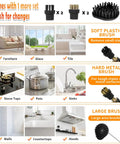 Nifty Handheld Steam Cleaner With 2500W Power And 1000ML Tank For Deep Home Cleaning featuring brush attachments for various surfaces.