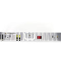 12V 17A 204W Switching Power Supply For Industrial Equipment, metal enclosure side view with 230V selector switch
