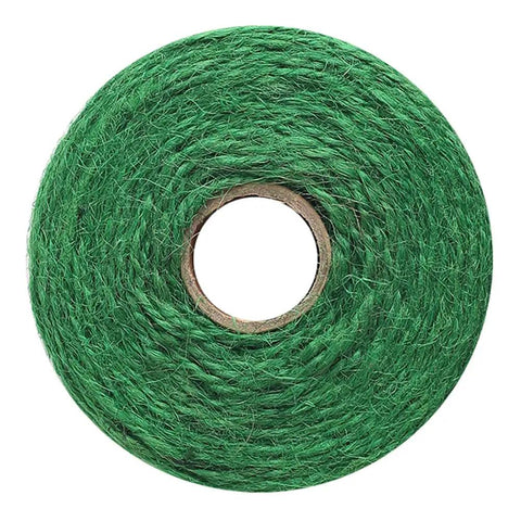 Green Jute Garden Twine 656 Feet 2mm Thick Plant Ties For Climbing Plants Tomatoes Floristry And Crafts Strong Durable Natural Fiber