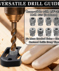 Top Notch Pro Grade Dowel Jig Kit With Centering Design For Straight Holes Eight Sizes From 3 To 10mm, drill guide use