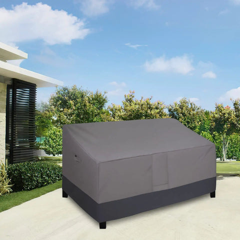 Outdoor Sofa Cover Heavy Duty Patio Furniture Loveseat Couch Bench Cover Windproof Durable Waterproof 70 Inch Wide