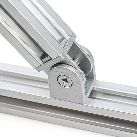 Stainless Steel Ball Bearing Door Hinges Heavy Duty 4 Pack Quiet Pivot Joints Weatherproof Beefy Built To Last Right Angle Connectors For Interior And Exterior Doors Ideal For Cabinets Gates Barn Doors Or Exterior Entryways on aluminum frame