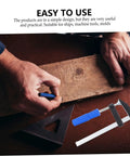 Four Pack Woodworking Clamps Durable Spring Fixing Tools With Beefy Grip for DIY projects, shown securing wooden board.