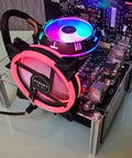 Open Frame PC Case For ATX, MATX And ITX Motherboards, Transparent Acrylic Chassis With Open Design For Easy Cooling And DIY Desktop Rig