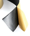 Pipe Wrap Insulation For Heat And Cold Pipes, Fiberglass Free Material, 3 Inch By 1 Eighth Inch By 25 Feet, close-up with adhesive detail