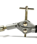 Heavy Duty Die Cast Lab Clamp With PVC Coated Prongs for Beaker and Flask Holders displayed on white background