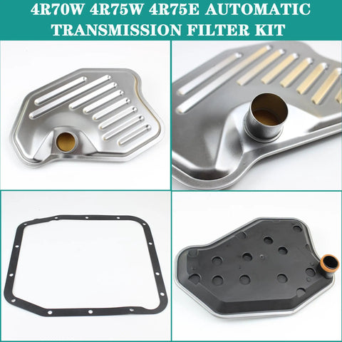 Pro Grade Heavy Duty Automatic Transmission Filter Kit For 4R70W 4R75W And 4R75E Fits 1994 2010 Ford F150 Expedition Mustang