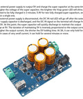 Rock Solid Super Capacitor UPS Backup Power Supply Keeps Raspberry Pi Running Smooth With Seamless 5V 3A Emergency Juice To Save Critical Data During Sudden Blackouts. Circuit board with super capacitors and connectors for Raspberry Pi.