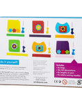 Packaging of Beginner Sewing Kit For Kids Ages 6 And Up Kid Friendly Sew Your Own Felt Bags With Handles, showing components and projects.