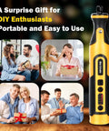 Badass Mini Cordless Rotary Tool And Angle Grinder Kit With Five Adjustable Speed Levels for engraving and cutting.