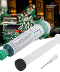 Liquid Solder Paste For Electronics, Solder Mask Ink Flux Paste With UV Light Curing For PCB Soldering And BGA Repair, kit components