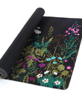 Massive Extended Desk Pad For Gaming And Work XXL Thirty Five Point Four By Fifteen Point Seven Inch Keyboard And Mouse Mat Ultra Smooth Surface Rubber Backing With Stitched Edges Keeps Your Desk Protected Perfect For Home Office Or Gaming Setup with floral pattern
