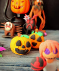 Colorful Clay Kit With 24 Colors And 3 Sculpting Tools No Bake Mess Free Craft Set For Kids And Adults clay Halloween models on table