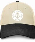 Dope Vintage Womens Trucker Hat with adjustable strap featuring 'No Crying on the Yacht' design, low profile and breathable