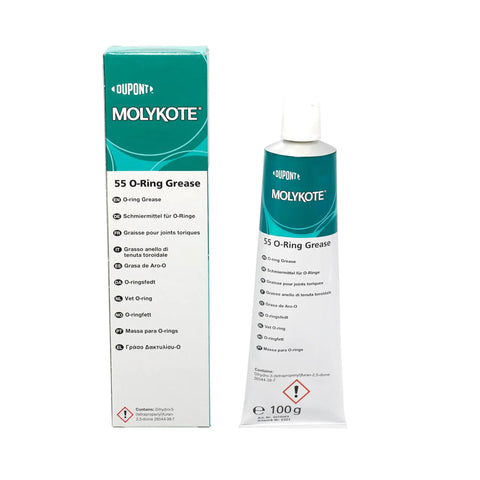 Heavy Duty O Ring Grease For Rubber Seals And Valves 100g Tube silicone based lubricant shown with packaging