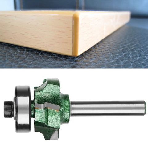 Pro Woodworking Router Bit With 4 Sharp Teeth For Precise Edge Trimming And Banding Cleanup R1 R2 R3 Carbide Heads with durable shank.