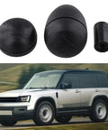 Upgrade Your R380 Truck With This Slick Black ABS Shift Knob Kit, Built Tough To Grip And Glance For LT77 Manual Transmissions On Discovery Defender Off Road Models That Are Ready To Roll Hard From 1983 Through 2016 Without Any Slip Or Fade During Heavy. black ABS shift knob kit with adapter and gear pattern for Land Rover Defender LT77/R380 manual transmission