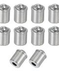 Heavy Duty 10 Pack 304 Stainless Steel Ball Plungers Smooth Operator Cabinet Latch Catcher For Doors Drawers And Closets Built Like A Tank No Stress 8X9MM Size.