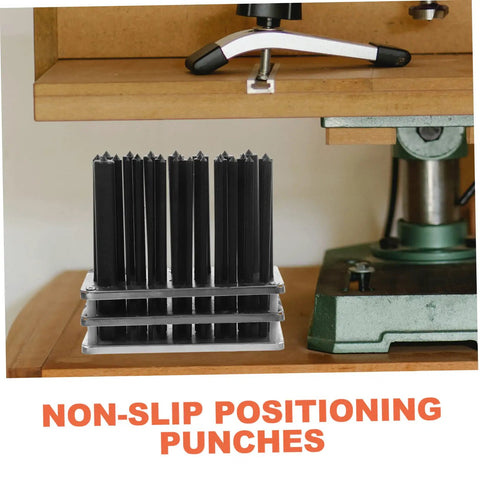 Premium Cylindrical Punch Set With Base Non Slip Positioning For Mechanical Repair And Maintenance Durable Steel Construction Easy Operation For Efficient Work And Precise Alignment on shelf