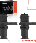 2 Pack Camshaft Position Sensor Replacement for Infiniti and Nissan Fits EX35 FX35 G25 G35 JX35 M35 M35h Q50 Q70 QX60 2006-2019 V6 3.5L and 2.5L Engine Models Plug and Play High Quality CPS Sensor, two black sensors